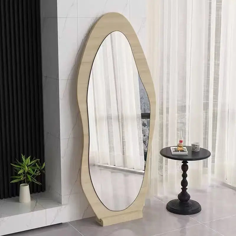 Medieval Wooden Dressing Mirror