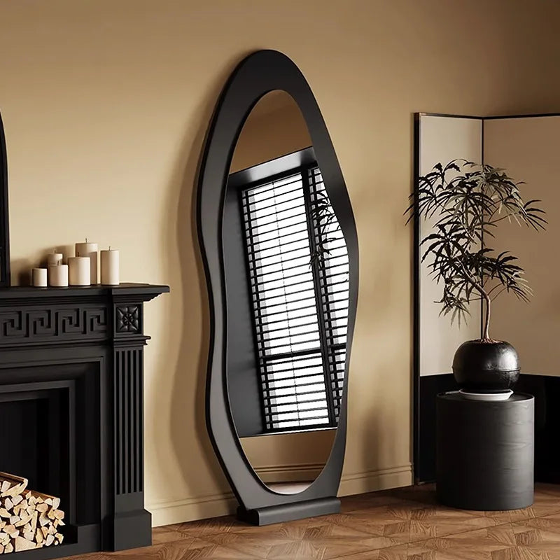 Medieval Wooden Dressing Mirror