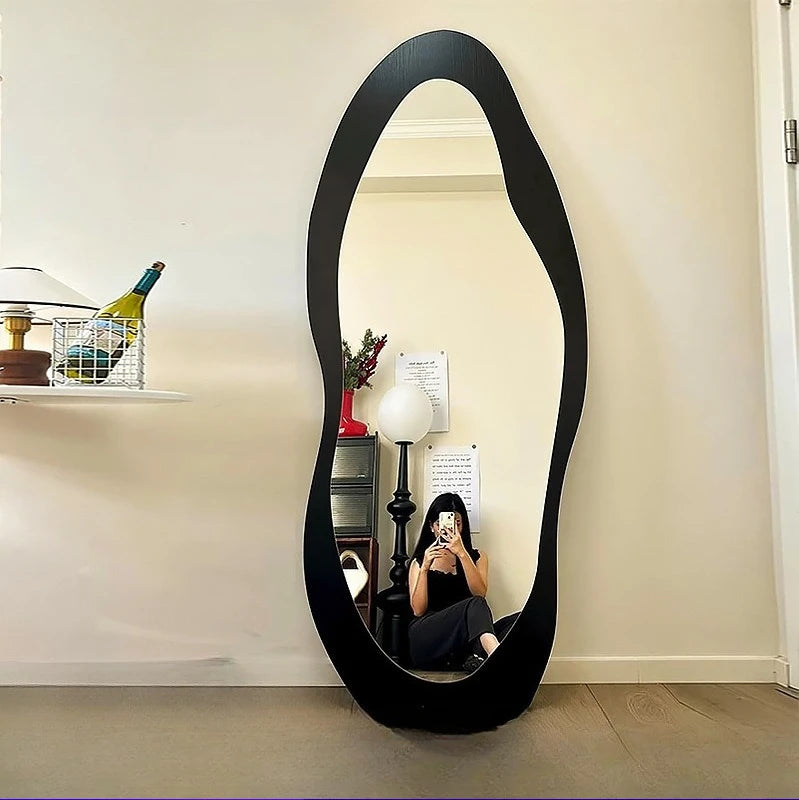 Medieval Wooden Dressing Mirror