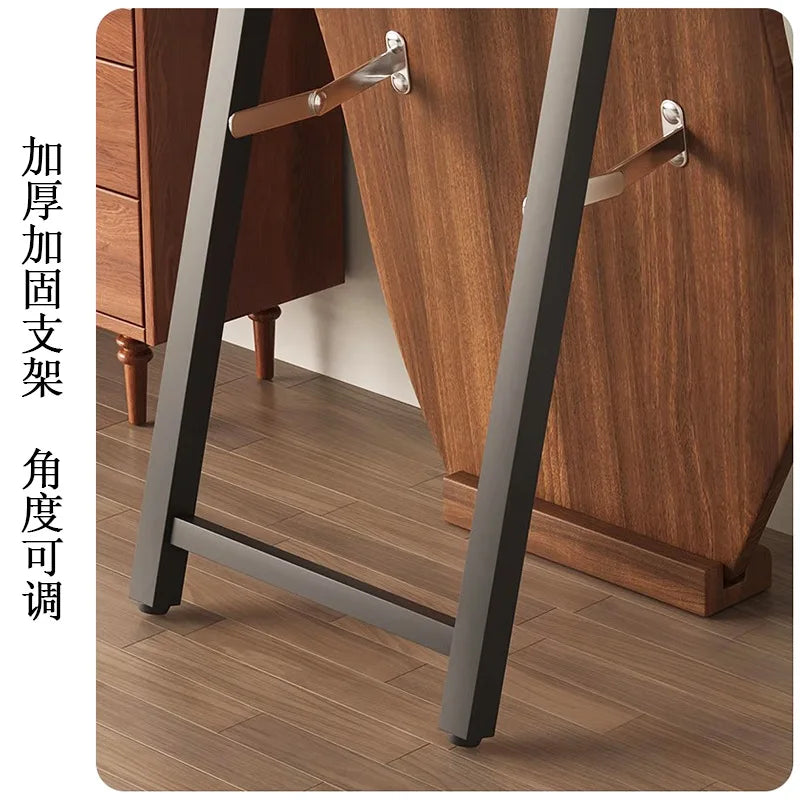 Medieval Wooden Dressing Mirror