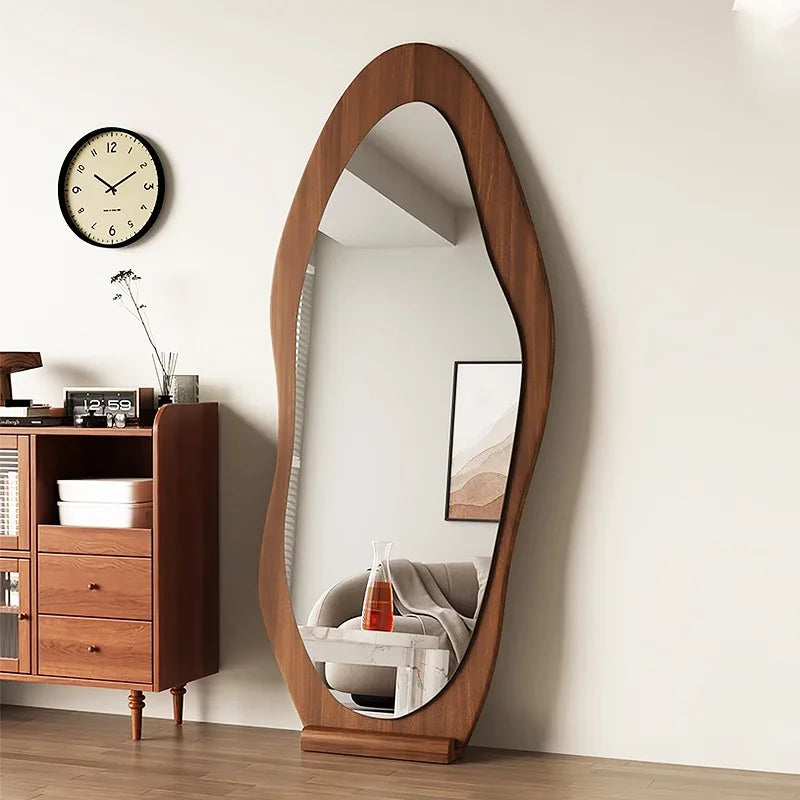 Medieval Wooden Dressing Mirror