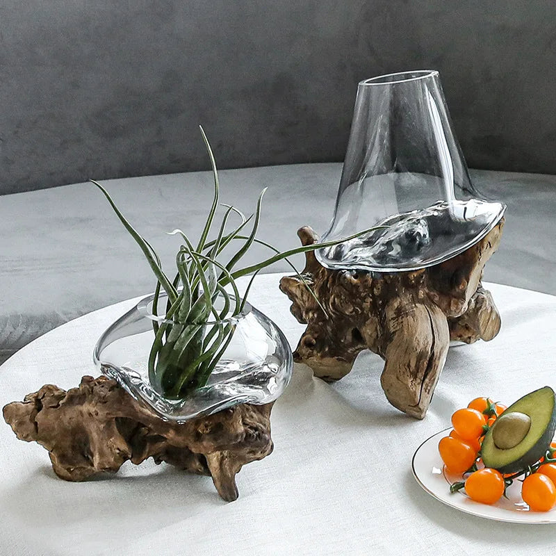 Glass Bonsai Vase