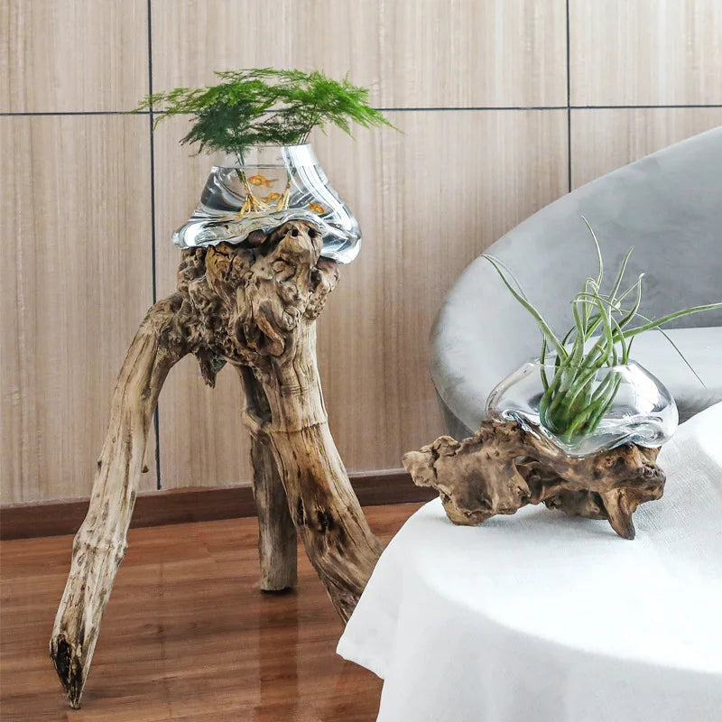 Glass Bonsai Vase